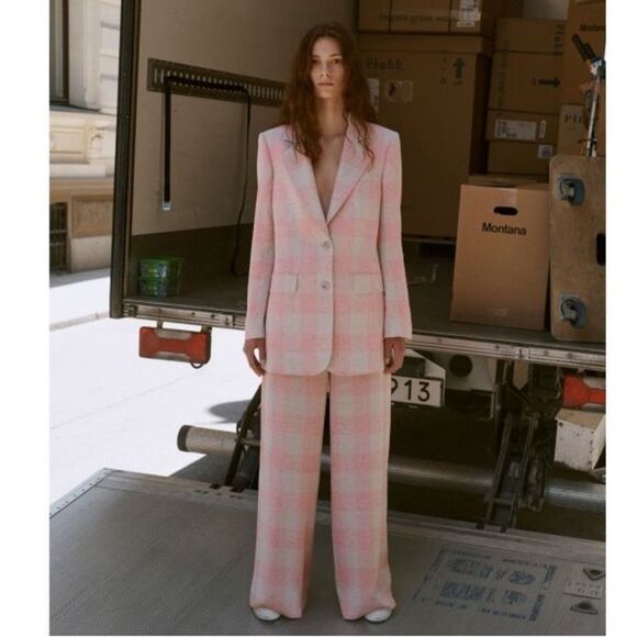 Rodebjer Violante SilkCheck Blazer, NWT, Size S - Picture 10 of 16